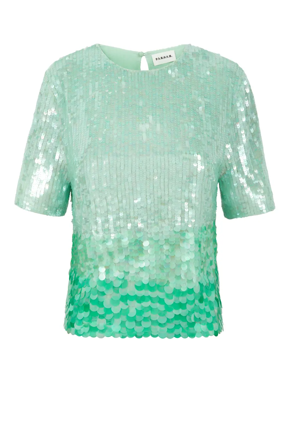 P.A.R.O.S.H. BLUSA PAILLETTES DEGRADE