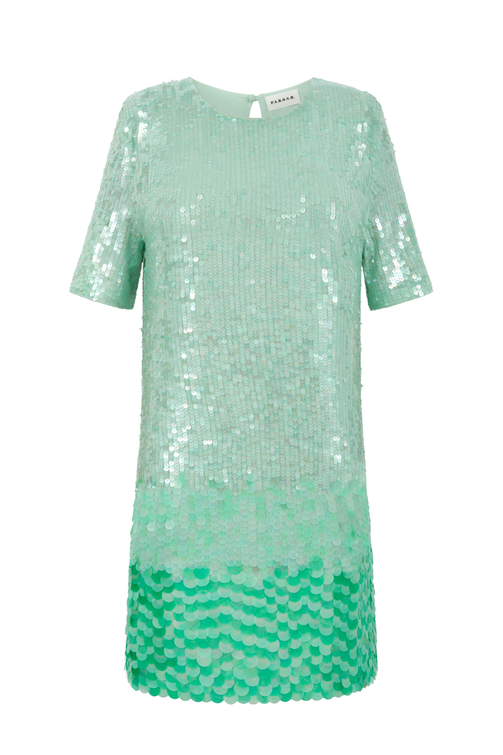 P.A.R.O.S.H. Gigi sequinned minidress - Green