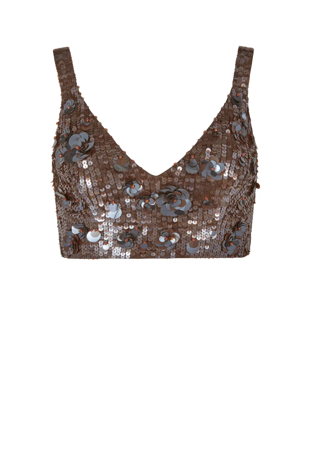 P.A.R.O.S.H. CROP TOP FULL PAILLETTES