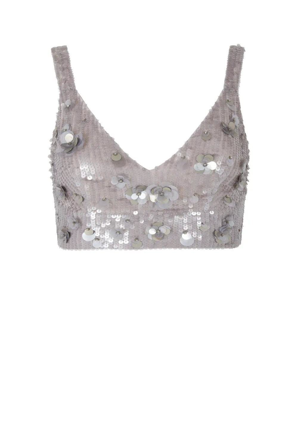 P.A.R.O.S.H. TOP CROP FULL PAILLETTES