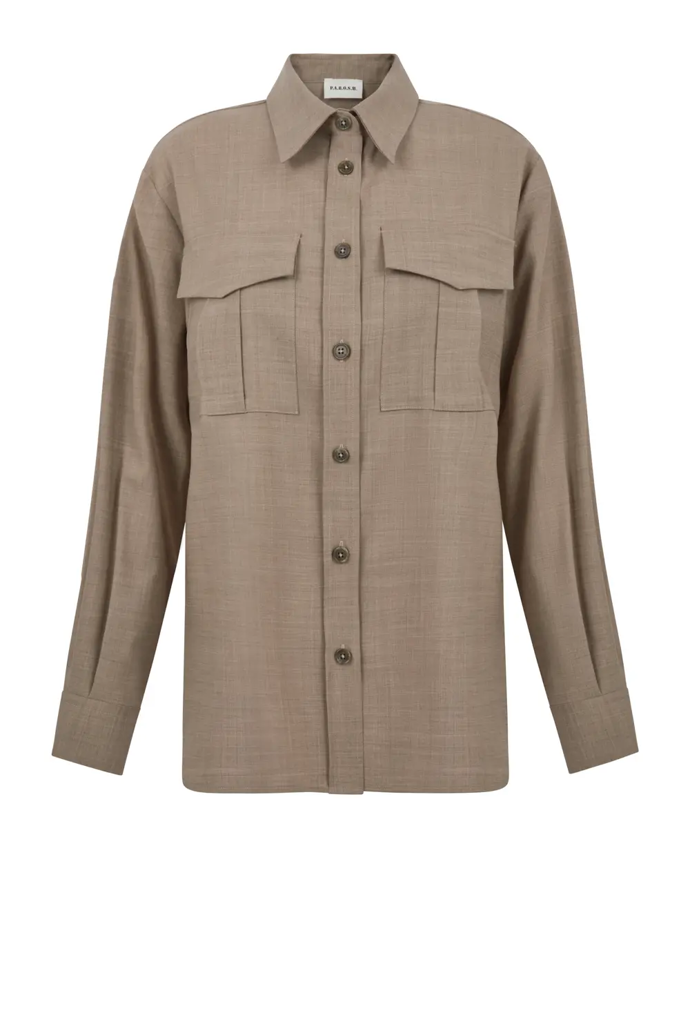 P.A.R.O.S.H. CAMICIA MANICHE LUNGHE