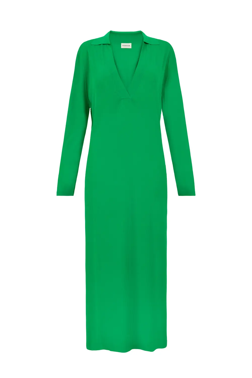 P.A.R.O.S.H. sequin-embellished short-sleeved dress - Green